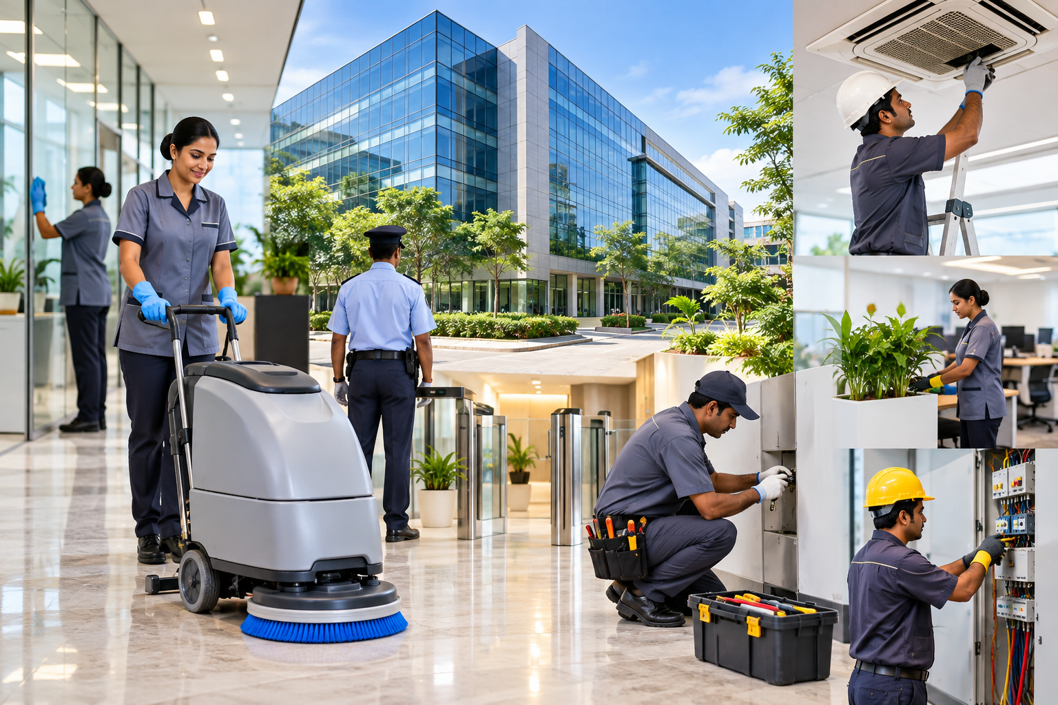 GRAND AEON SECURITY MANAGEMENT PVT LTD - Latest update - Corporate Facility Management Bangalore